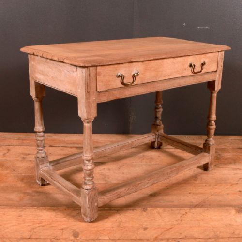 Bleached Oak Side Table