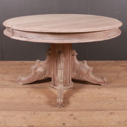 French Oak Circular Table