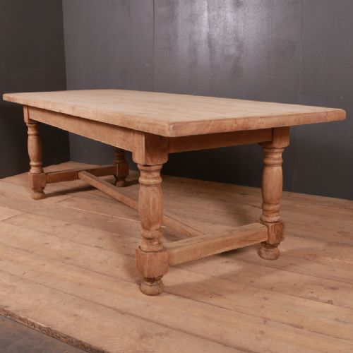 Bleached Oak Farm Table