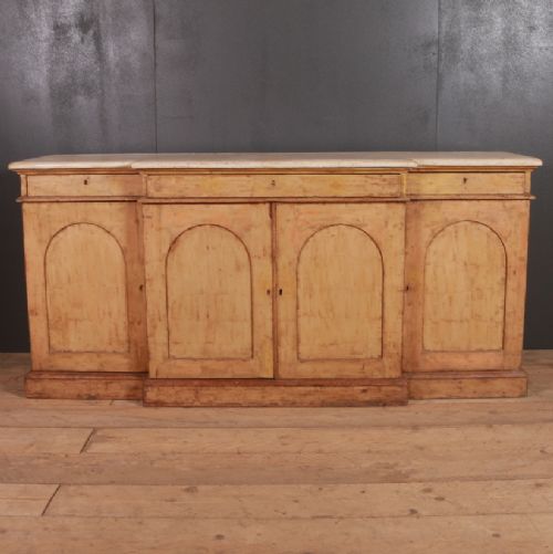 English Breakfront Dresser Base