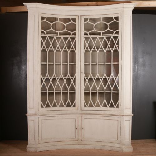 Exceptional Concave Library Bookcase