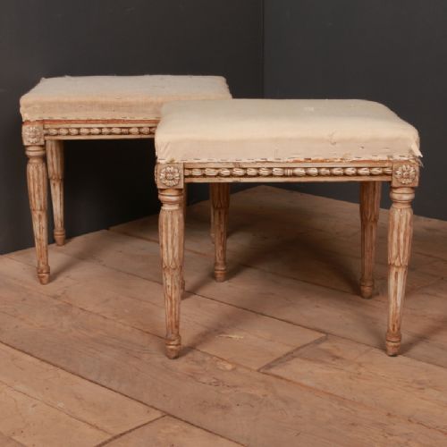 Pair of Swedish Stools