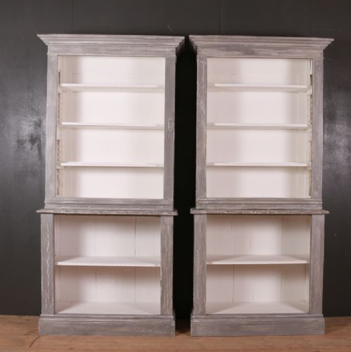 Pair of Alcove Bookcases