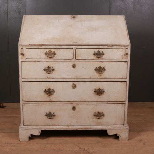 English Painted Bureau