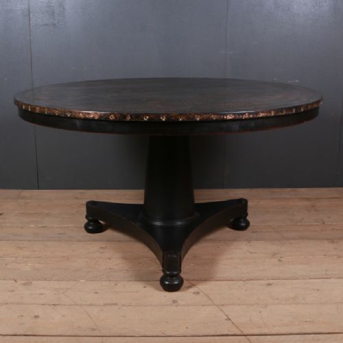 Painted Breakfast Table
