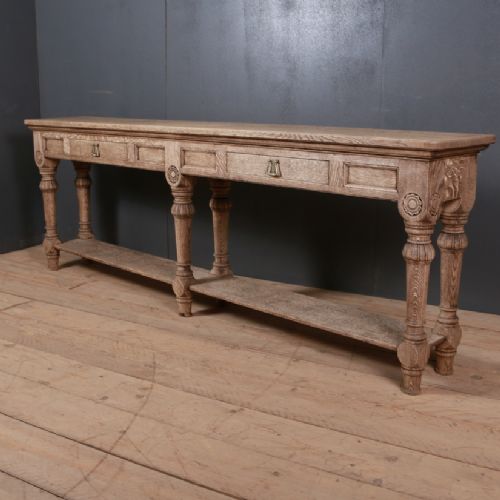 English Oak Dresser Base