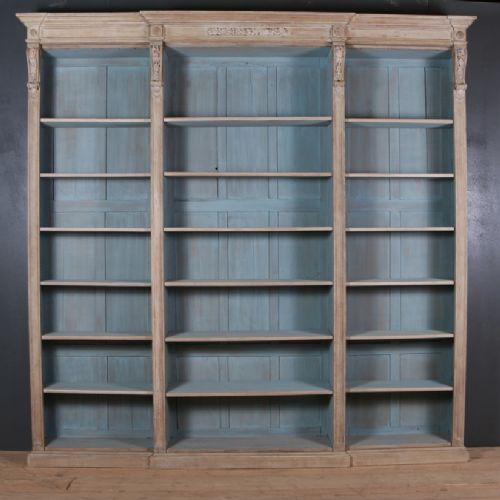 English Oak Library Bookcase