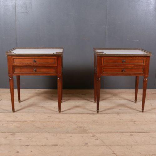 Pair of French Bedside Tables