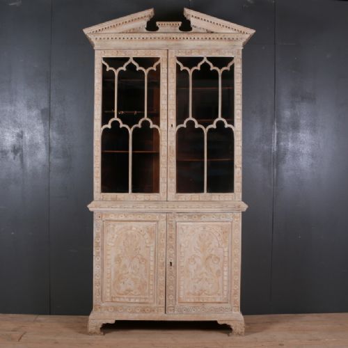 Bleached Oak Bookcase