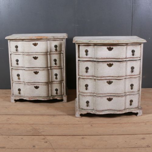 Pair of Swedish Commodes