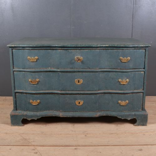 Danish Serpentine Commode