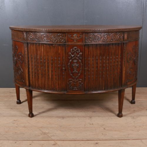 English Demi Lune Credenza
