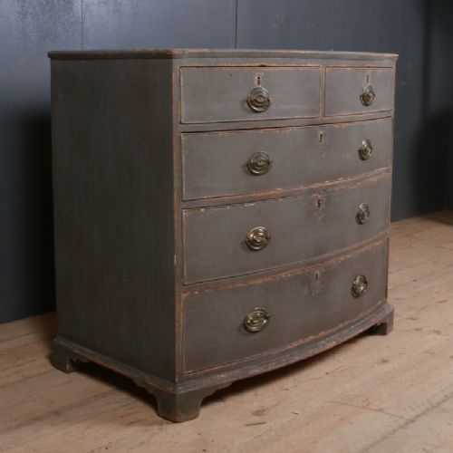 Geo III Bowfront Chest of Drawers