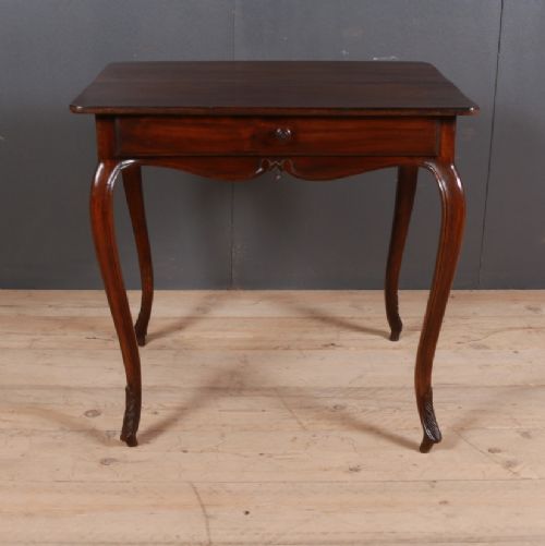 French Walnut Lamp Table
