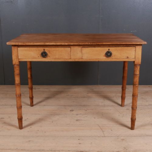 English Faux Bamboo Table