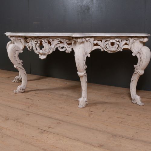 Huge English Console Table