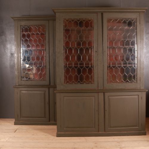Pair of Painted Bookcases