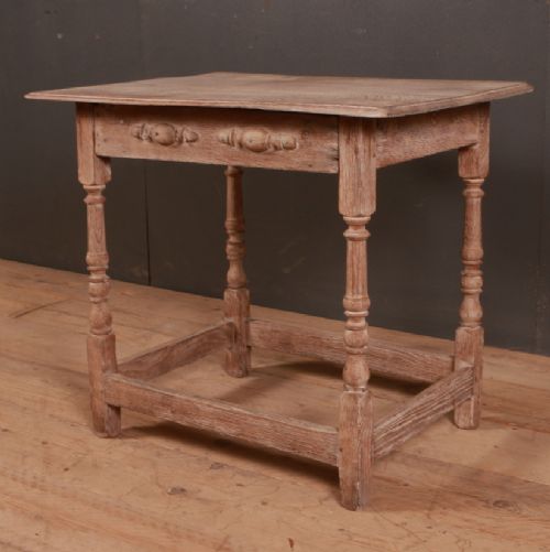 English Oak Lamp Table