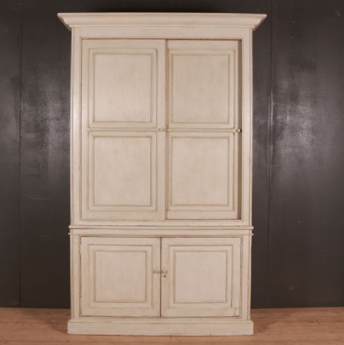 Antique English Linen Cupboard