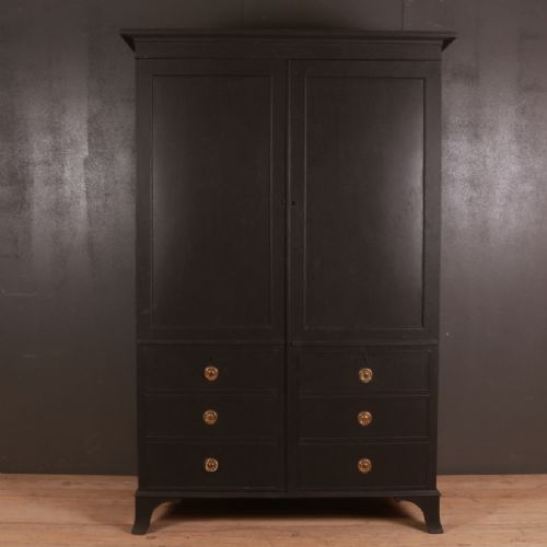 English Hanging Wardrobe