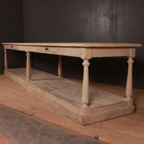 Monumental French Drapers Table