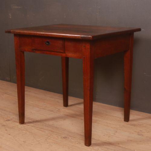 French Cherry Lamp Table