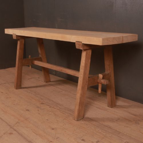 Primitive French Trestle Table