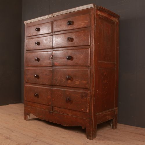 Original Painted English Cupboard