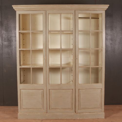 Danish Glazed Display Cupboard