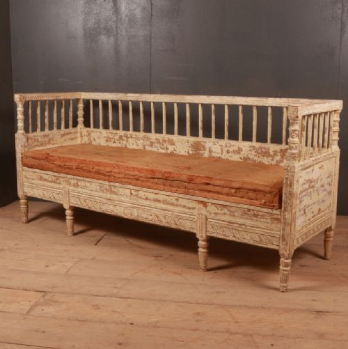 Original Painted Swedish Sofa