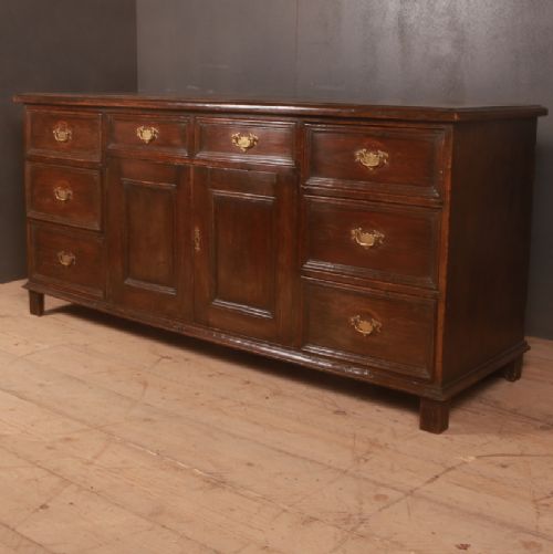 English Patinated Pine Dresser Base