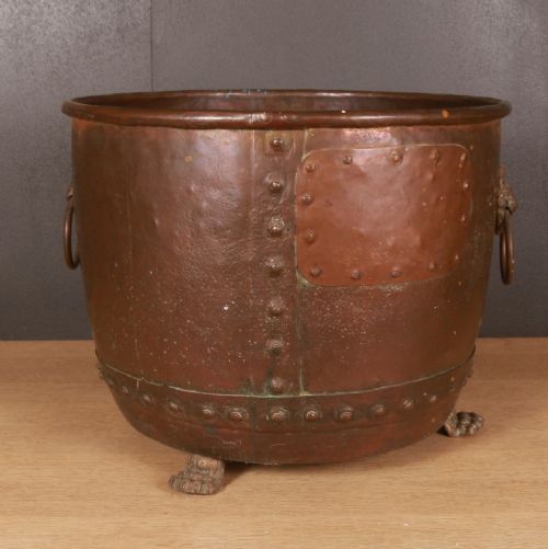 Copper Log Bin