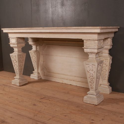 Italian Original Painted Console Table
