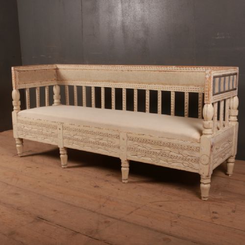 Swedish Original Painted Sofa
