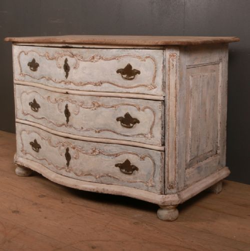 Danish Serpentine Commode