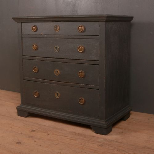 Painted Swedish Gustavian Commode