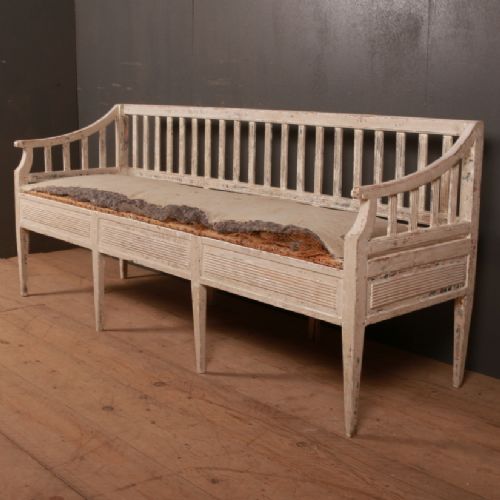 Dry Scraped Swedish Bench
