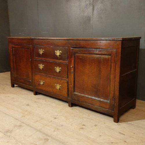 English Oak Dresser Base