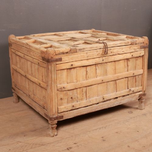 Bleached Teak Chest