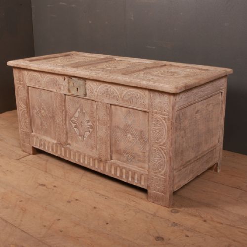 Carved Oak Coffer