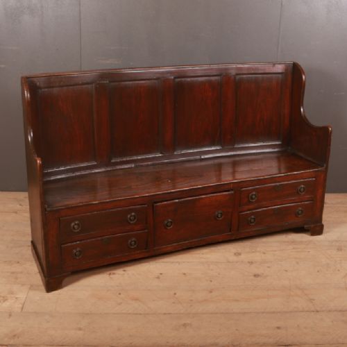 English Elm Settle