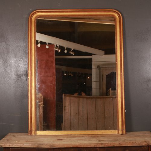 French Overmantle Mirror