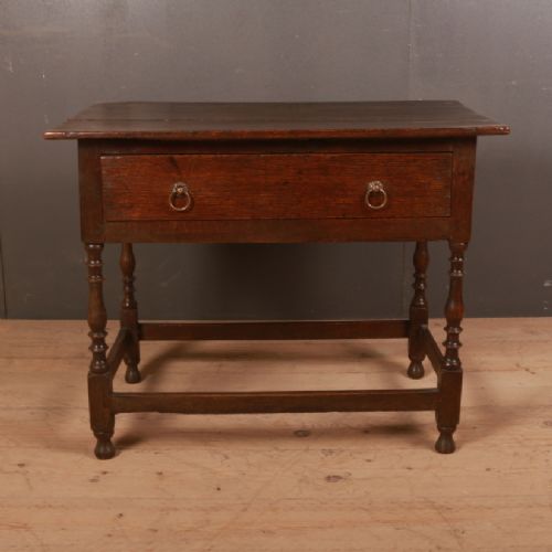 Oak Lamp Table