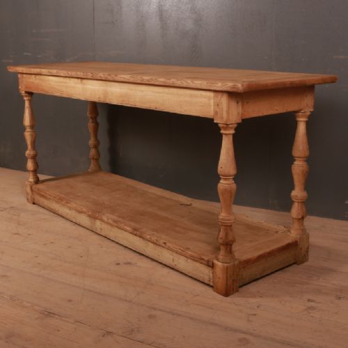 Antique French Oak Drapers Table
