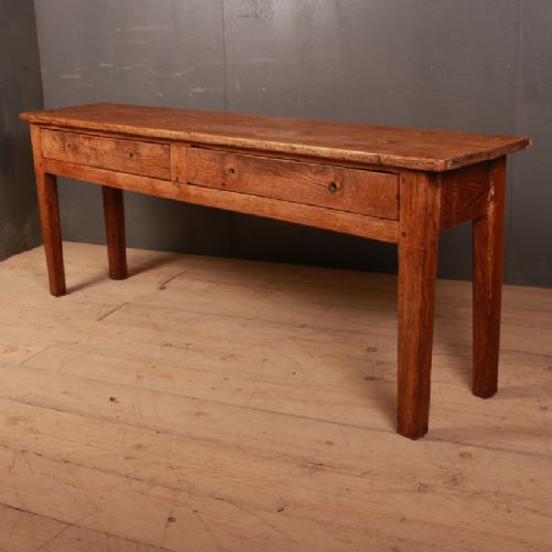Antique Ash and Pine Serving Table