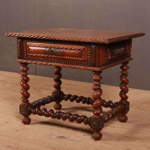Portuguese Rosewood Side Table