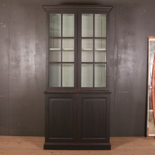 English Painted Bookcase