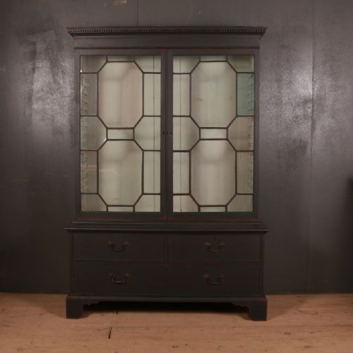English Bookcase / Display Cupboard