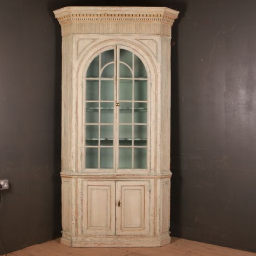 Architectural Corner Cupboard