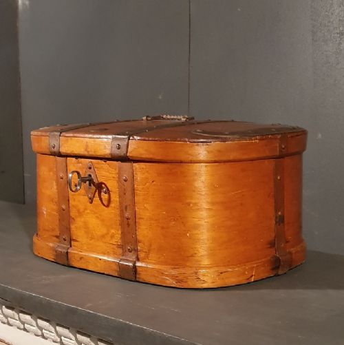 Swedish Iron Bound Box